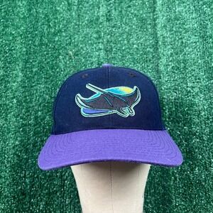 VTG Tampa Bay Devil Rays Sports Specialties Snapback Cap Men's OS Navy Purple